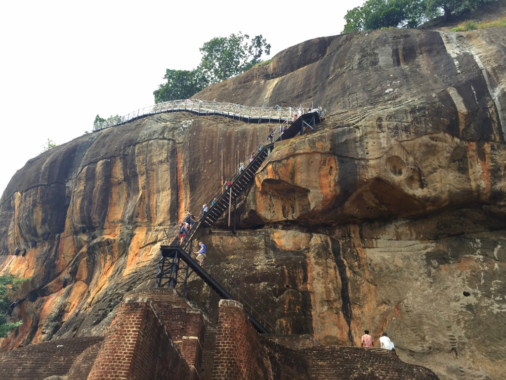En Sri Lanka está Sigiriya, o la Roca del León 1