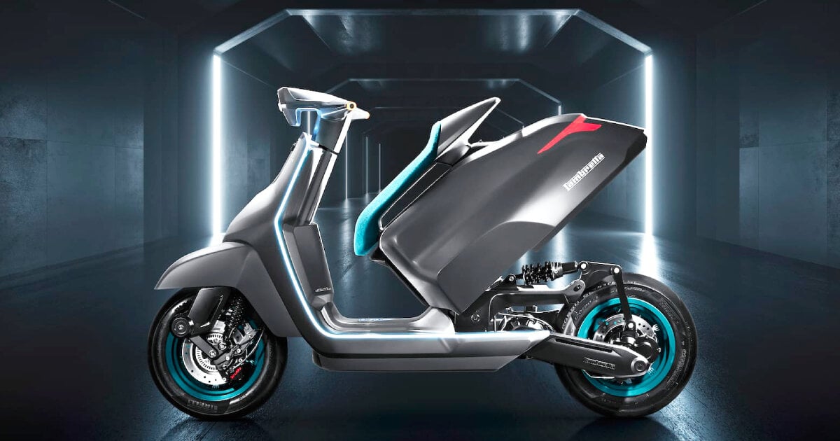 Motocicleta Eléctrica Futurista Elettra 1