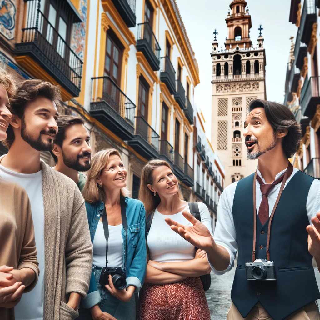 Contratar Guía Turístico en Sevilla: Una Experiencia Retro en el Corazón del Futuro.  Descubriendo .