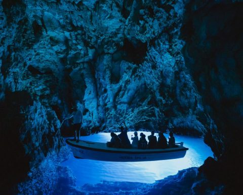 Cueva Azul en Croacia