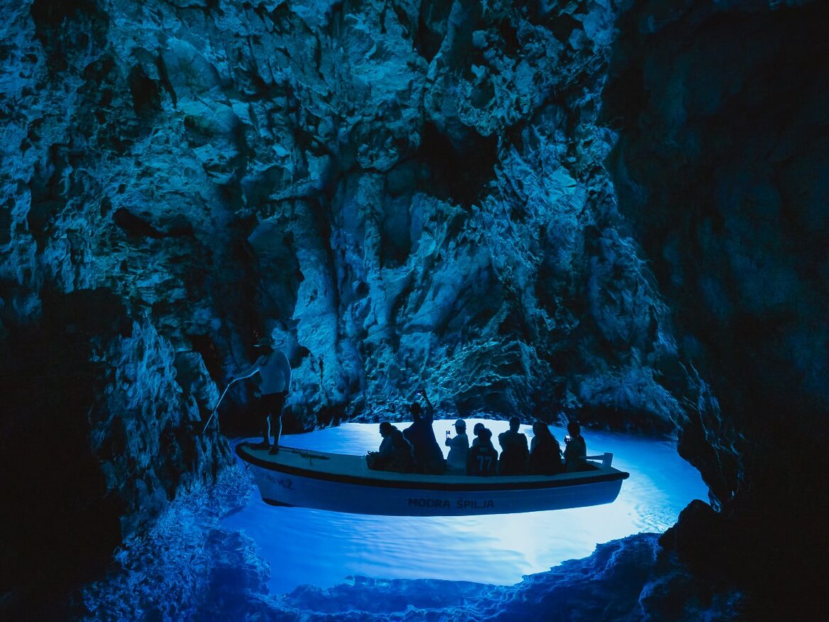 Cueva Azul en Croacia