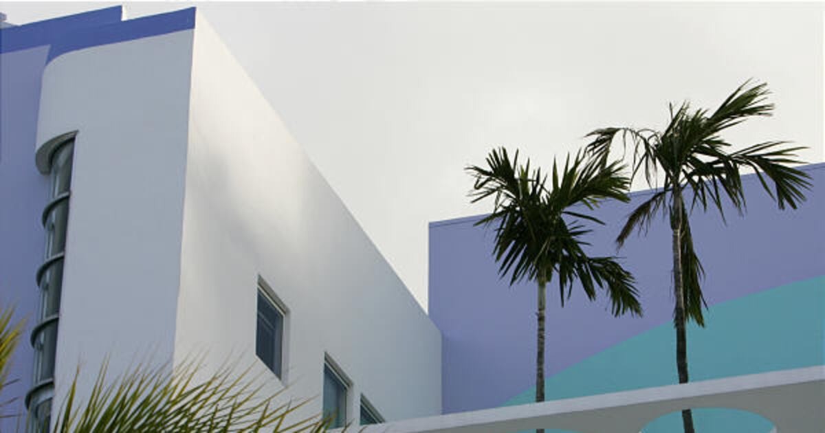 el ART DECO MIAMI BEACH inspira ciudades futuristas 1