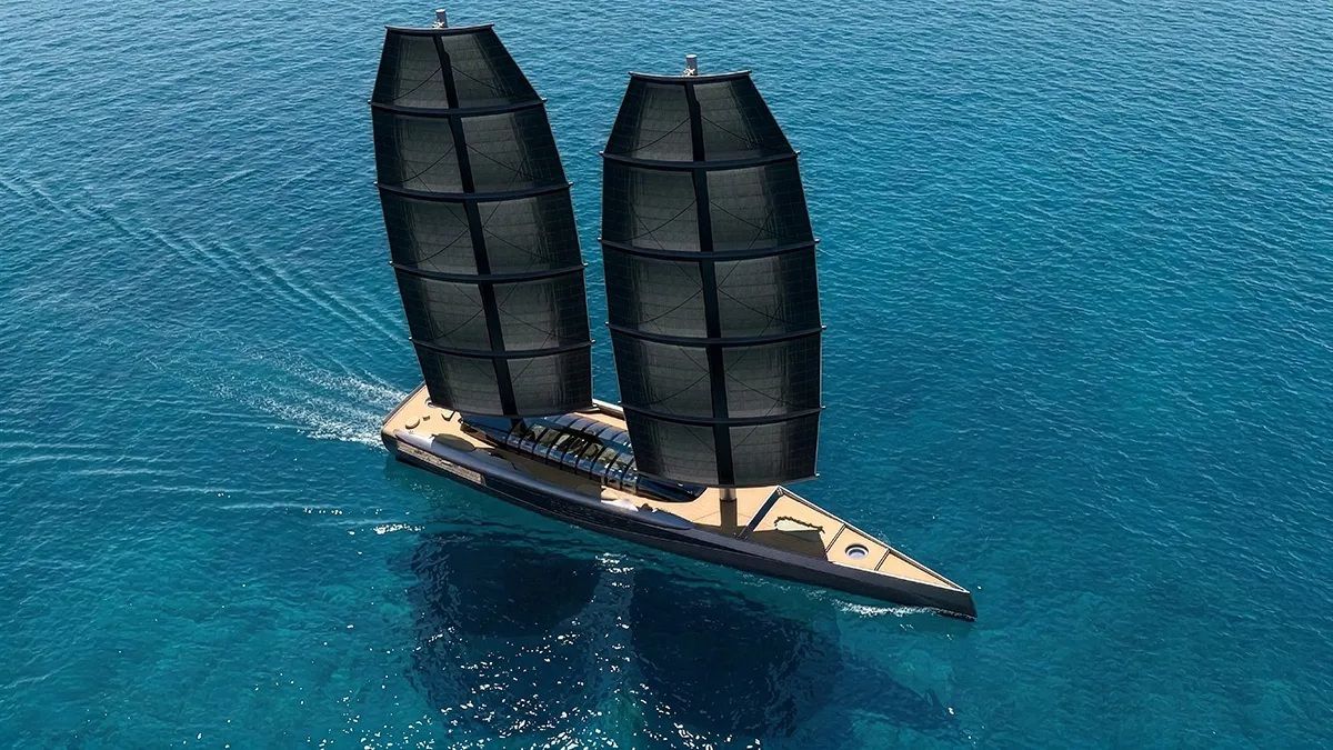 A100 Luxury Sailing Yacht: ¿El fin del marinero tradicional? 1 A100 Luxury Sailing Yacht: ¿El fin del marinero tradicional? 1