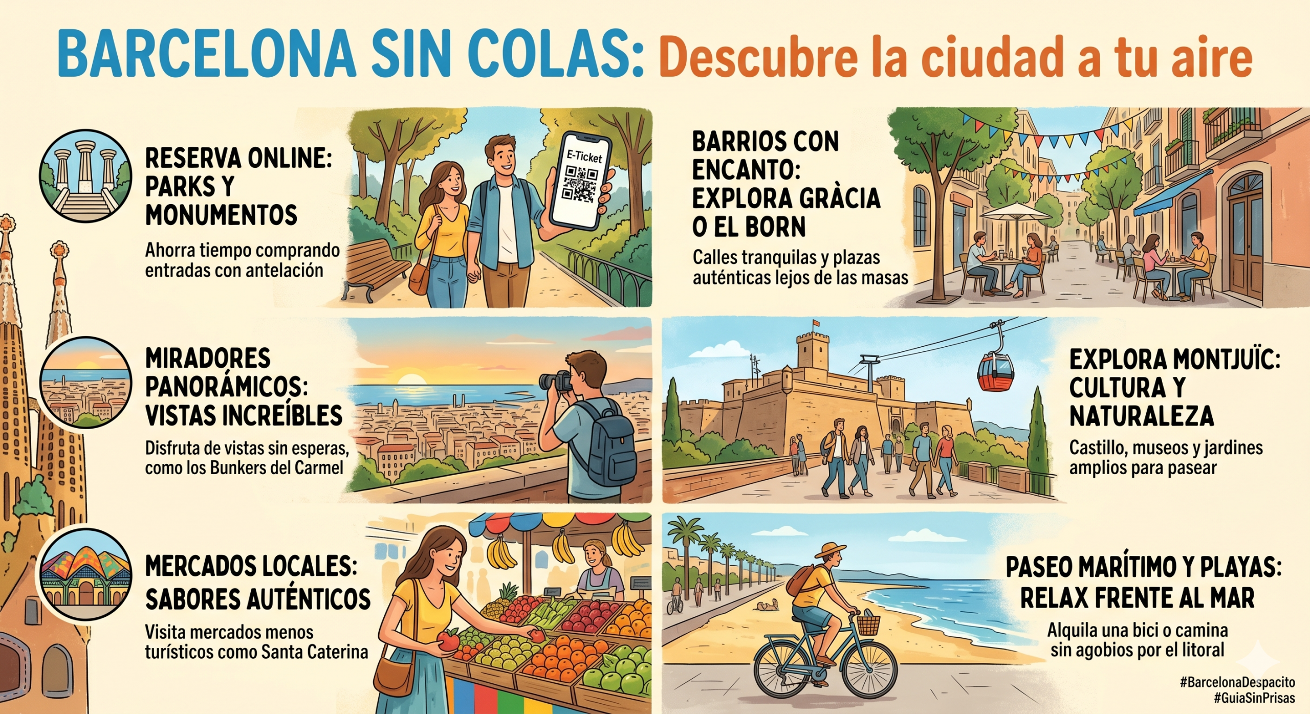 Qué ver en Barcelona sin colas en un día: lo imprescindible 2
