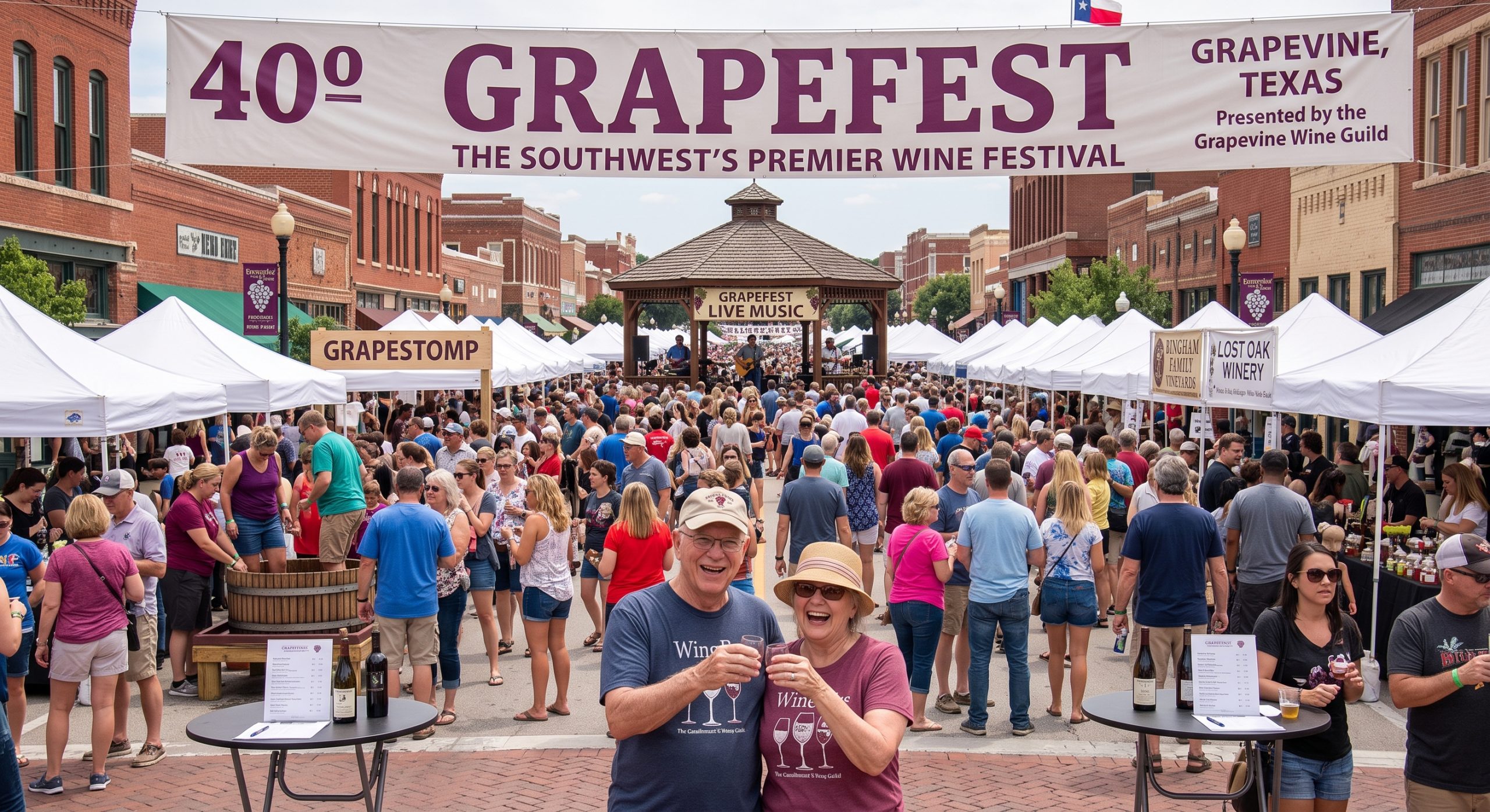 40º Annual GrapeFest: El Mayor Festival de Vino de Texas que Debes Visitar 3