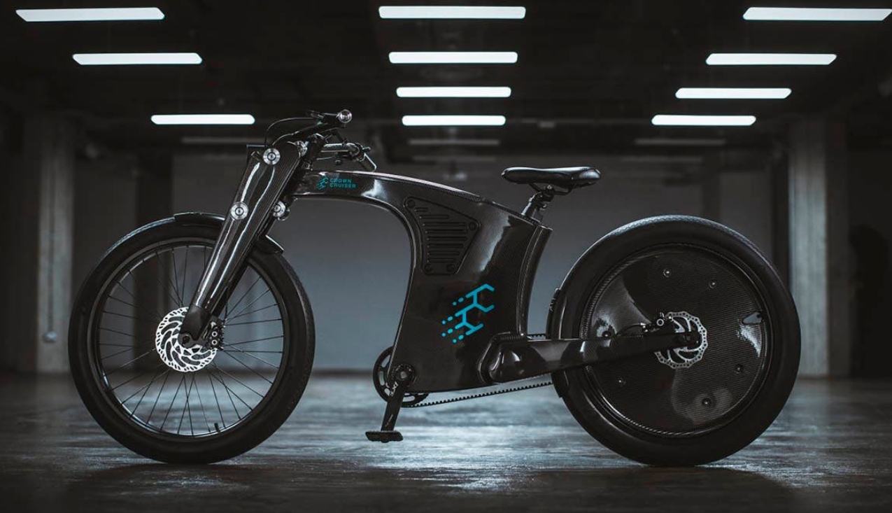 CrownCruiser Motors presenta su innovadora bicicleta eléctrica retro-futurista 3