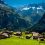 Gimmelwald, un pueblo alpino virgen y peatonal en el corazón de los Alpes suizos.