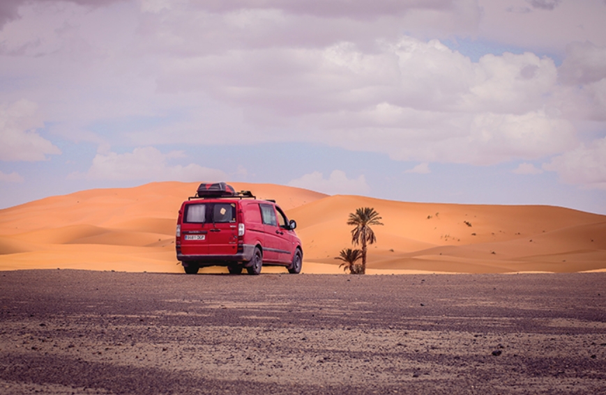Así es un viaje en camper por Marruecos