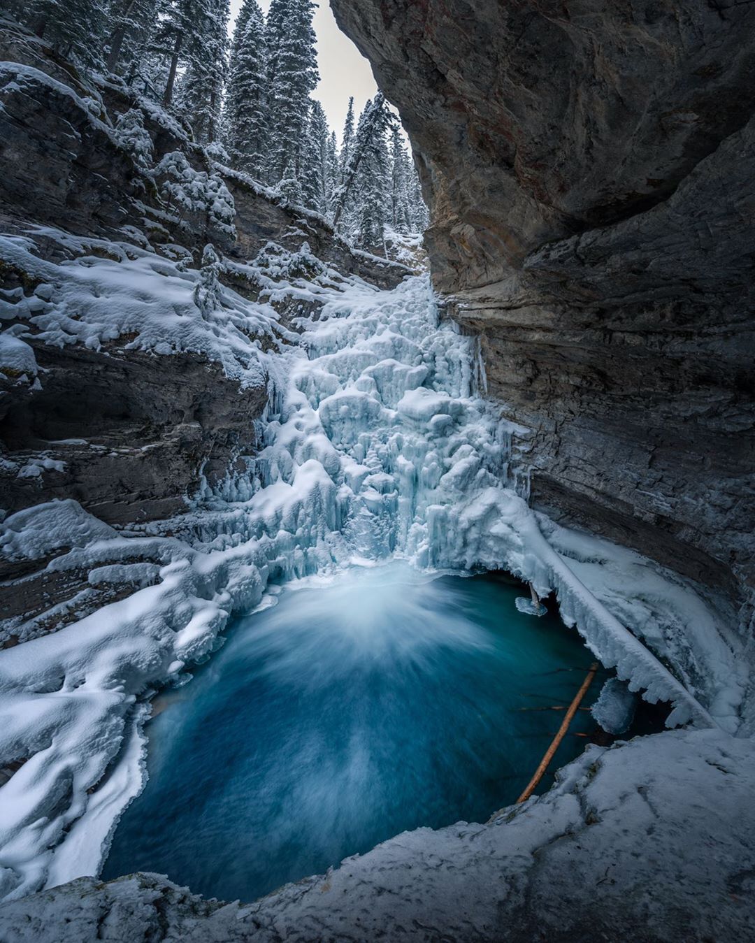 Johnston Canyon Canada, una atracción natural obligada en el Parque Nacional Banff 2